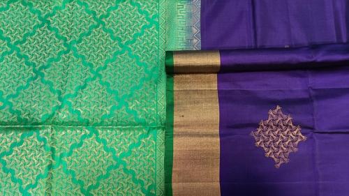 SOFT SILK SAREE WITH BLOUSE